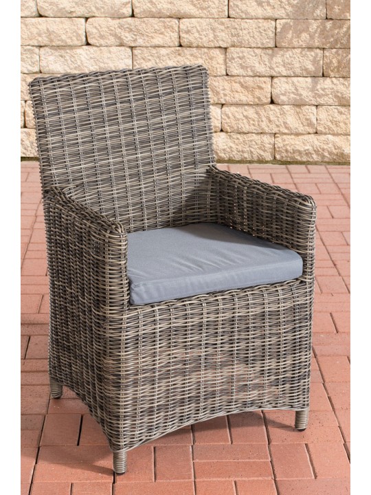 Stoel Fontana / Sankt Marlo Ijzergrijs 5mm, grijs gemêleerd Stoel Fontana / Sankt Marlo Ijzergrijs 5mm, grijs gemêleerd