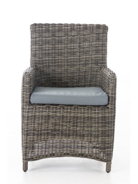 Stoel Fontana / Sankt Marlo Ijzergrijs 5mm, grijs gemêleerd Stoel Fontana / Sankt Marlo Ijzergrijs 5mm, grijs gemêleerd