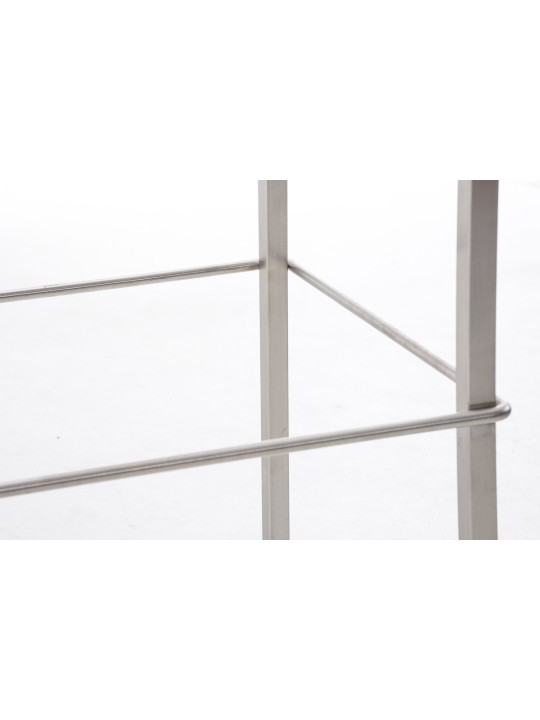 Barkruk Avola leer plat E78, zwart Barkruk Avola leer plat E78, zwart