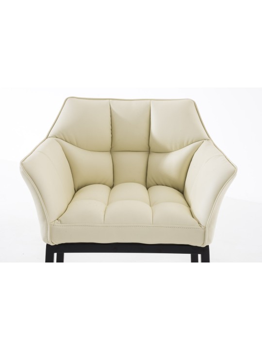 Barkruk Damaso B met 4-poots frame, crème Barkruk Damaso B met 4-poots frame, crème