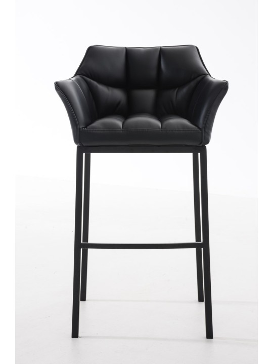 Barkruk Damaso B met 4-poots frame, zwart Barkruk Damaso B met 4-poots frame, zwart