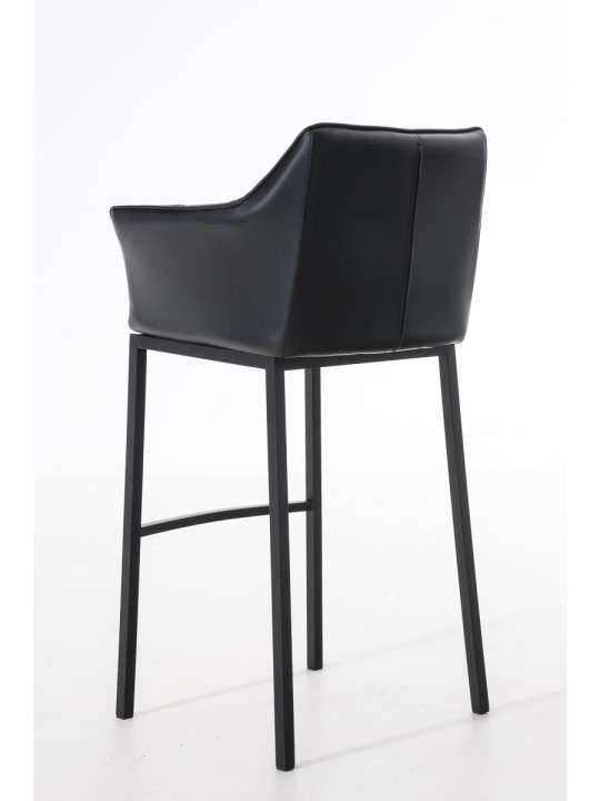 Barkruk Damaso B met 4-poots frame, zwart Barkruk Damaso B met 4-poots frame, zwart