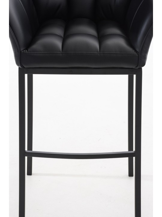 Barkruk Damaso B met 4-poots frame, zwart Barkruk Damaso B met 4-poots frame, zwart