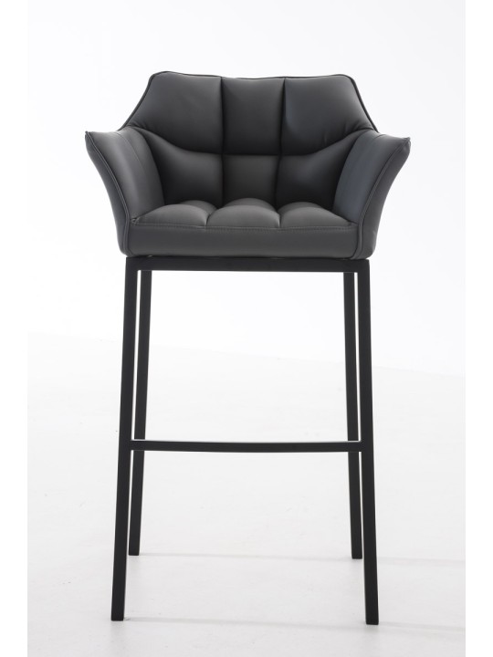 Barkruk Damaso B met 4-poots frame, grijs Barkruk Damaso B met 4-poots frame, grijs