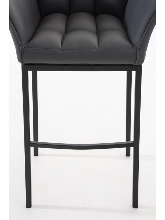 Barkruk Damaso B met 4-poots frame, grijs Barkruk Damaso B met 4-poots frame, grijs