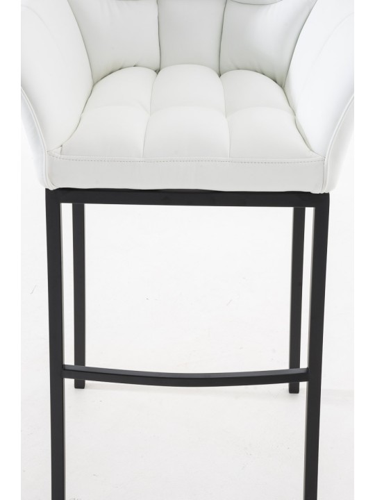 Barkruk Damaso B met 4-poots frame, wit Barkruk Damaso B met 4-poots frame, wit