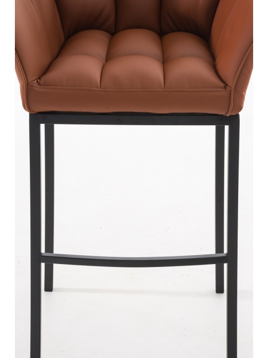 Barkruk Damaso B met 4-poots frame, lichtbruin Barkruk Damaso B met 4-poots frame, lichtbruin