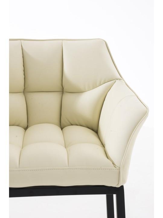 Barkruk Damaso B met 4-poots frame, crème Barkruk Damaso B met 4-poots frame, crème