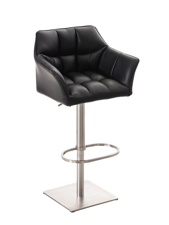 Barkruk Damaso E, zwart