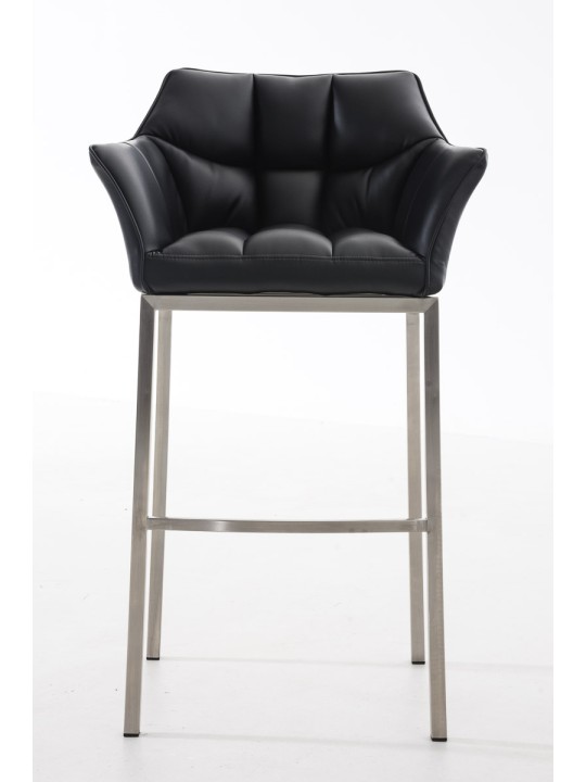 Barkruk Damaso E met 4-poots frame, zwart Barkruk Damaso E met 4-poots frame, zwart