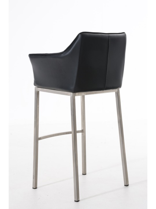 Barkruk Damaso E met 4-poots frame, zwart Barkruk Damaso E met 4-poots frame, zwart