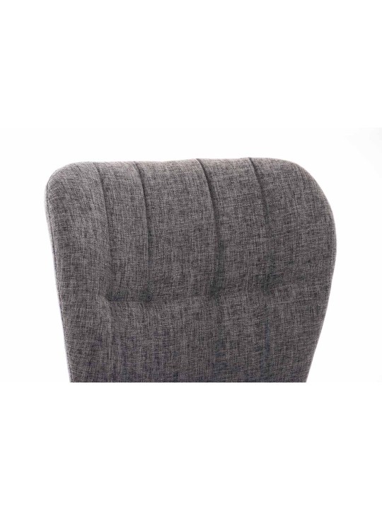 Stoel Elda stof naturel, lichtgrijs