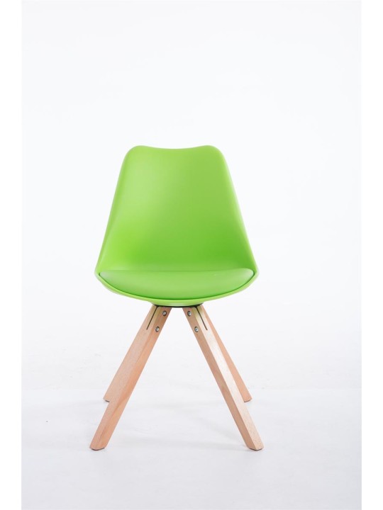 Toulouse Natura Ronde bezoekersstoel, groen Toulouse Natura Ronde bezoekersstoel, groen