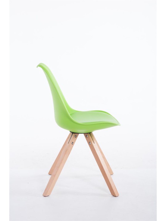 Toulouse Natura Ronde bezoekersstoel, groen Toulouse Natura Ronde bezoekersstoel, groen