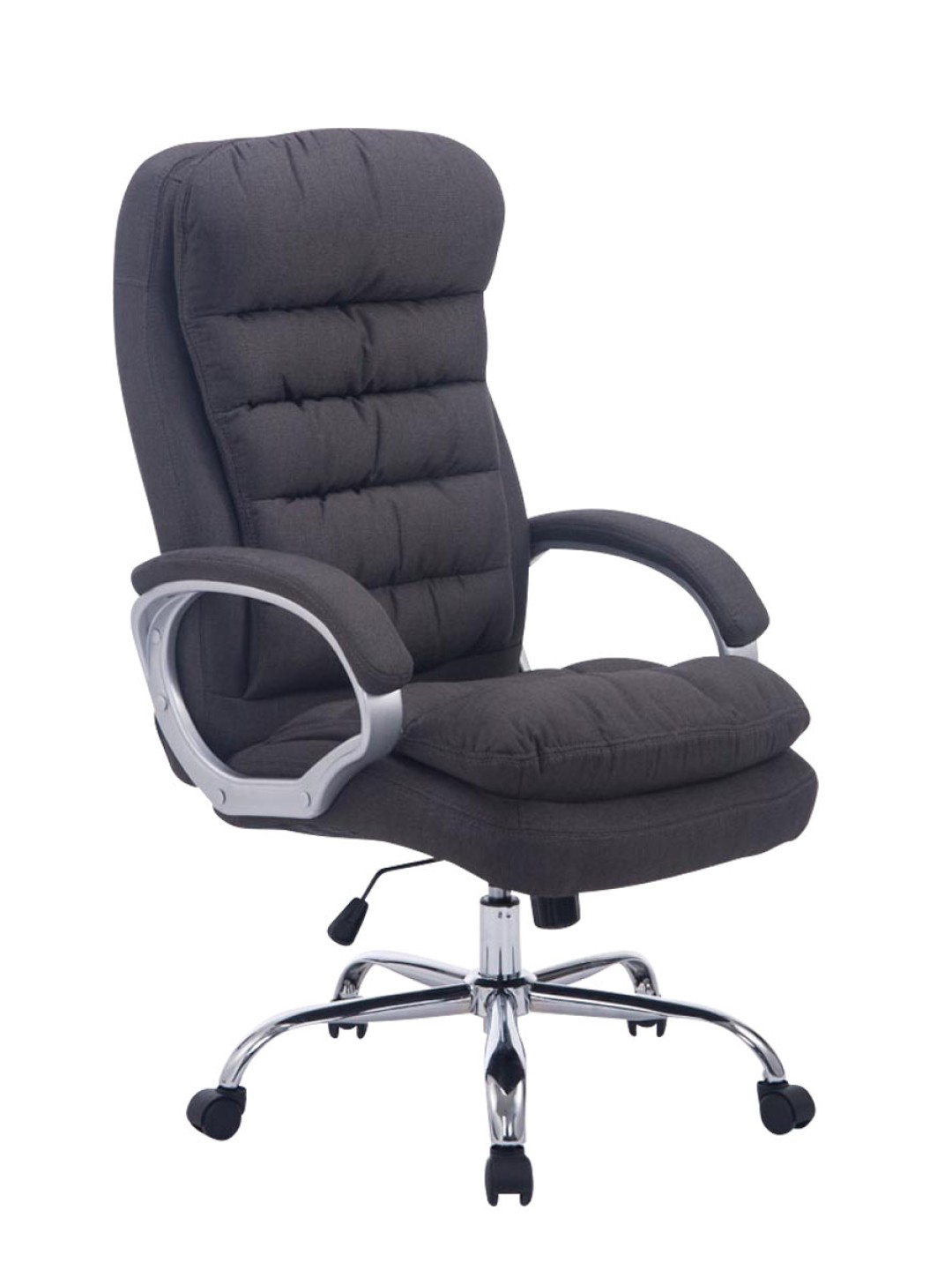 Bureaustoel BIG Vancouver stof, donkergrijs