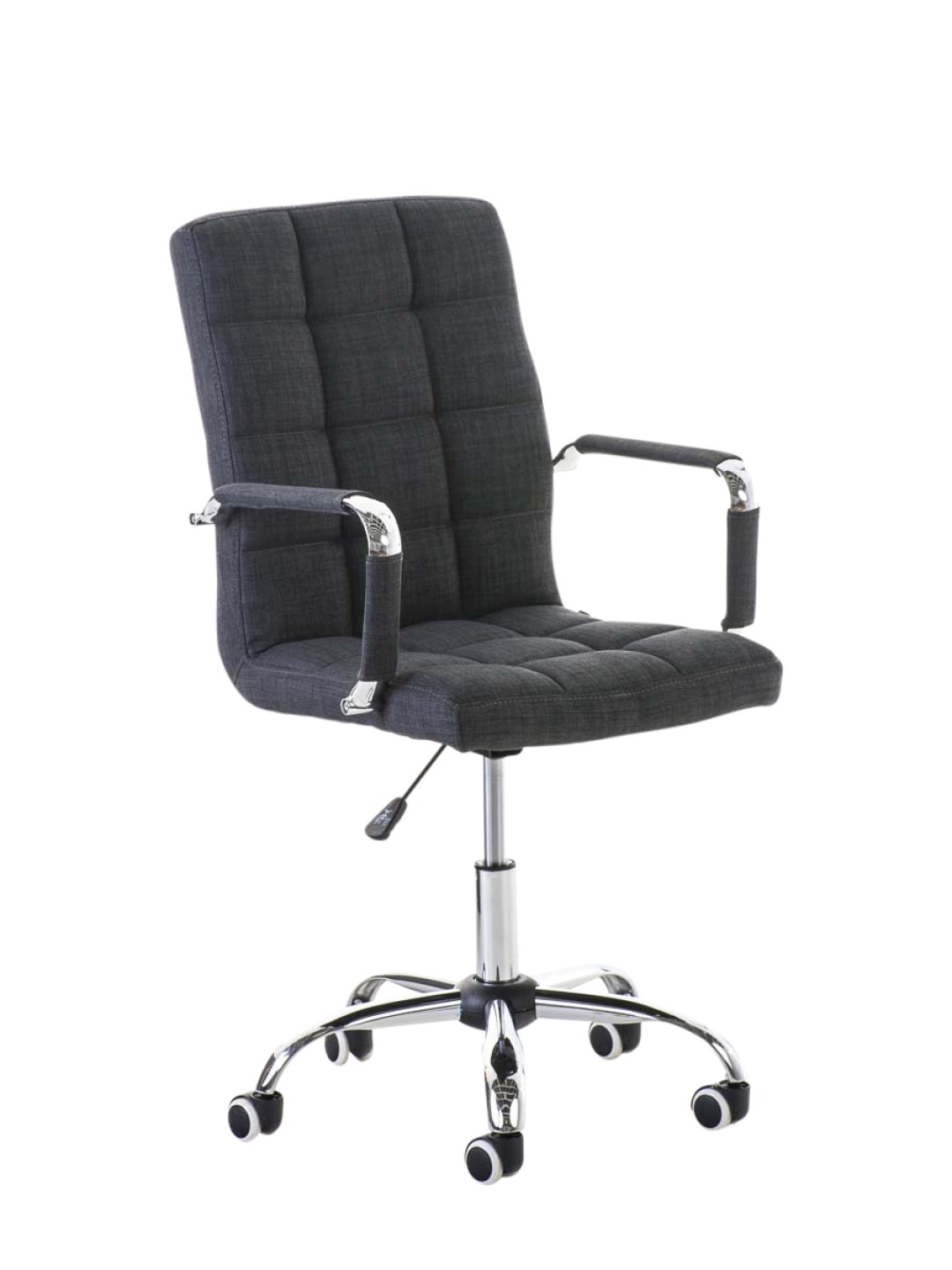 Bureaustoel Deli V2 stof, grijs