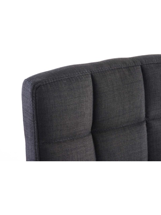 Bureaustoel Deli V2 stof, zwart