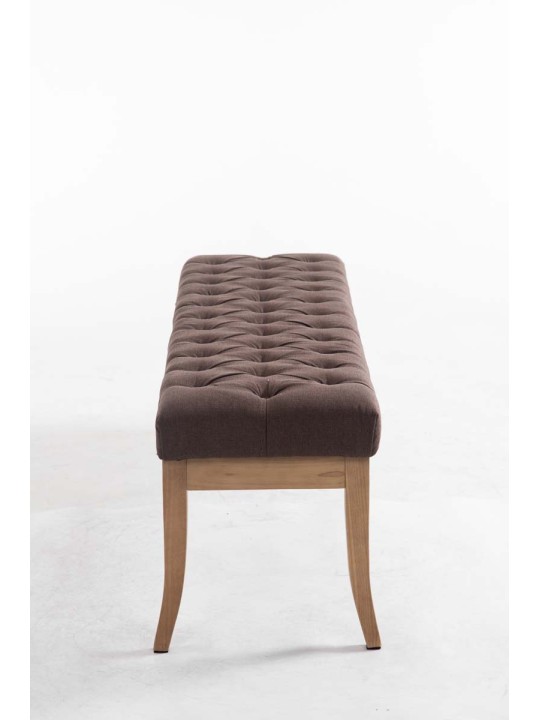 Bank Ramses stof antiek-licht 150, bruin Bank Ramses stof antiek-licht 150, bruin