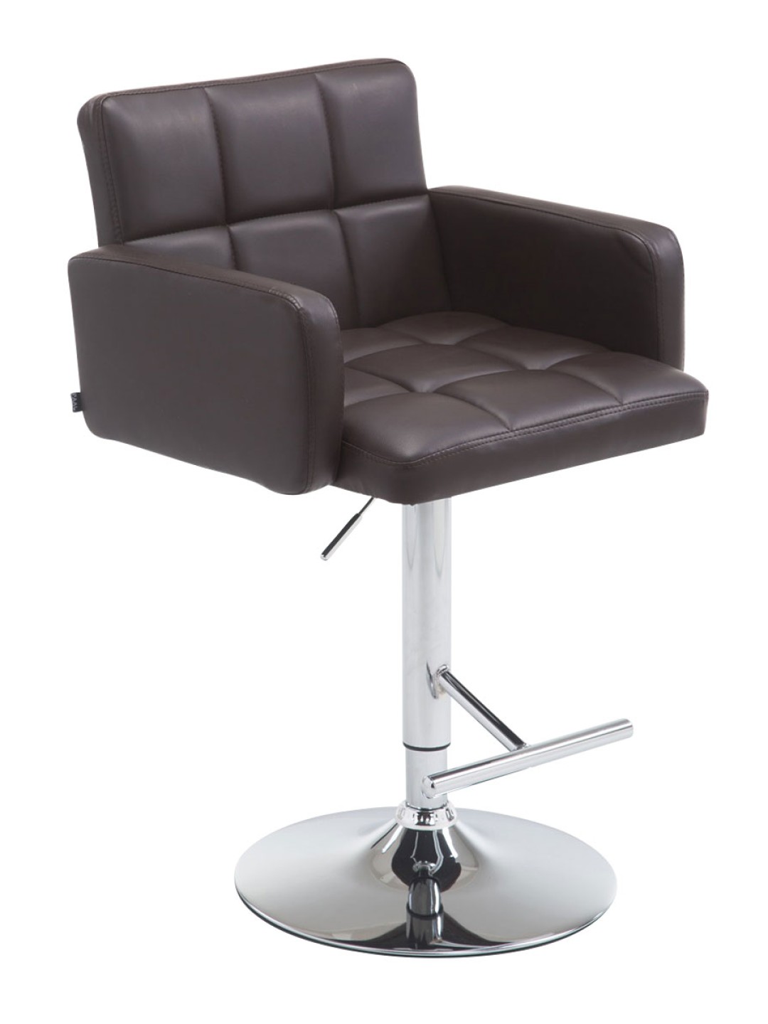 Barkruk Los Angeles kunstleer C, bruin