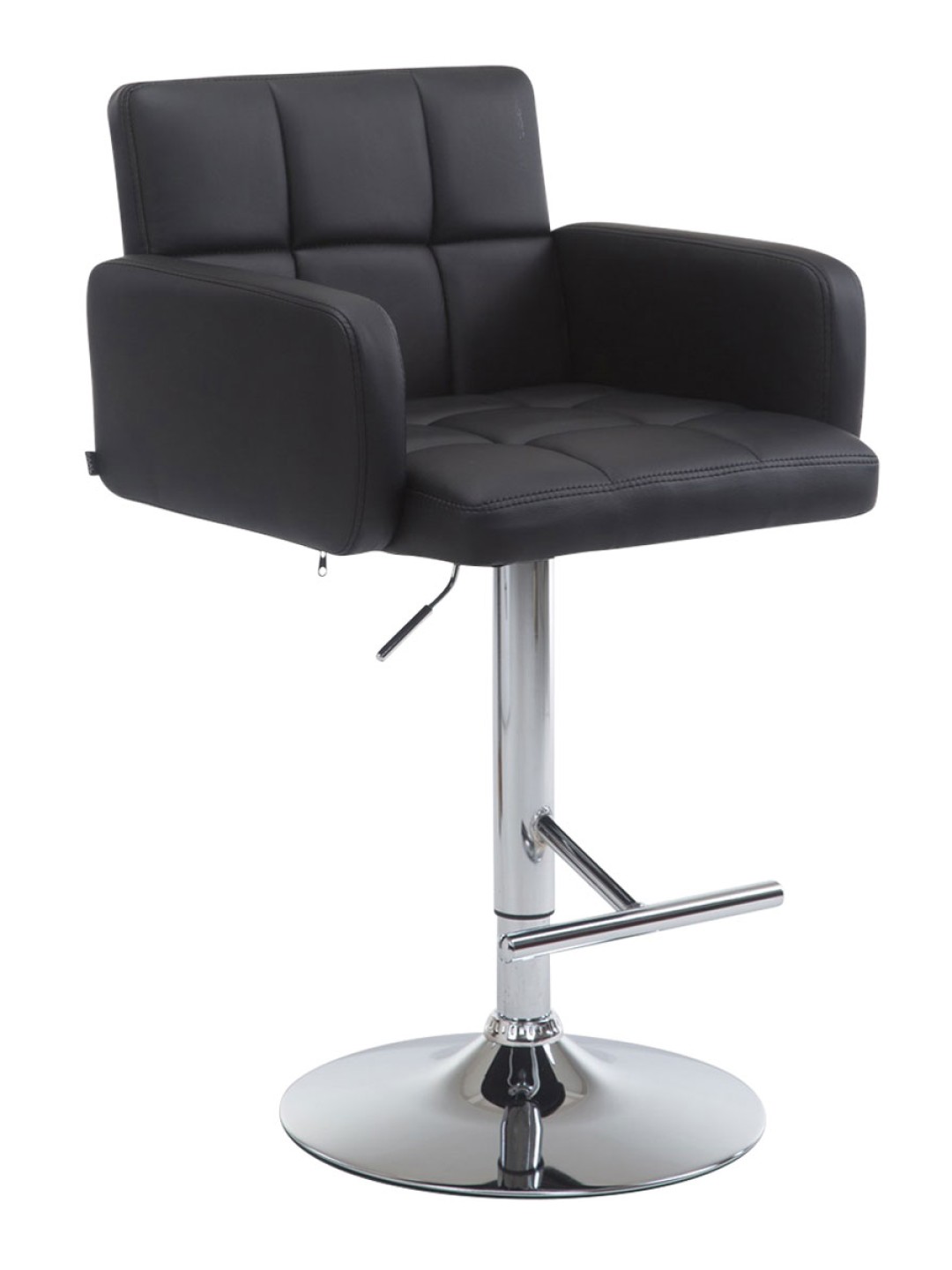 Barkruk Los Angeles kunstleer C, zwart