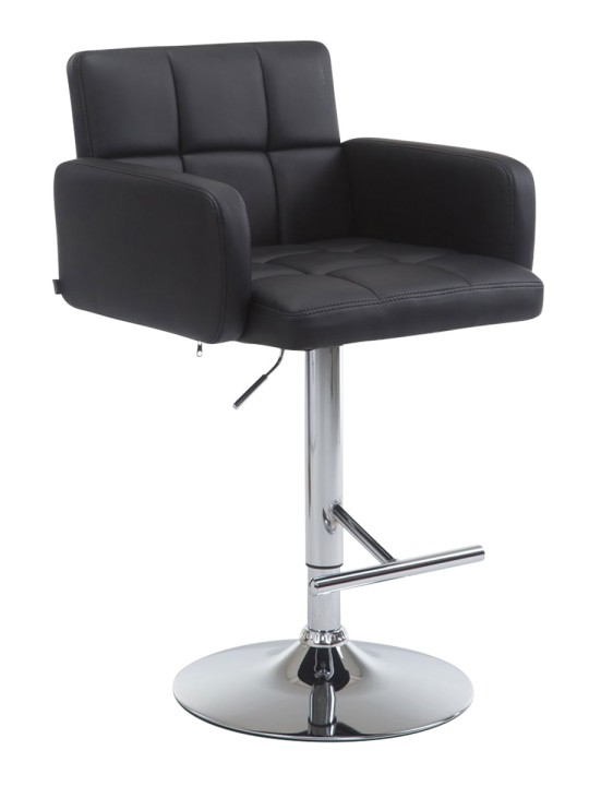 Barkruk Los Angeles kunstleer C, zwart