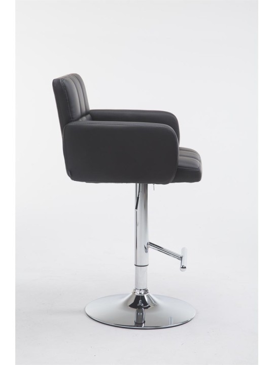 Barkruk Los Angeles kunstleer C, zwart