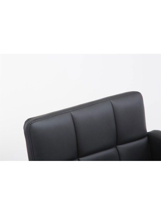 Barkruk Los Angeles kunstleer C, zwart