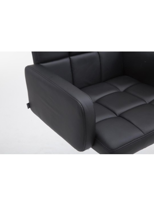 Barkruk Los Angeles kunstleer C, zwart