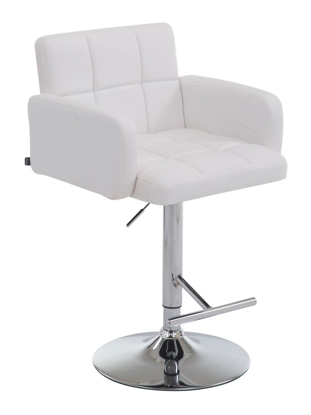 Barkruk Los Angeles kunstleer C, wit