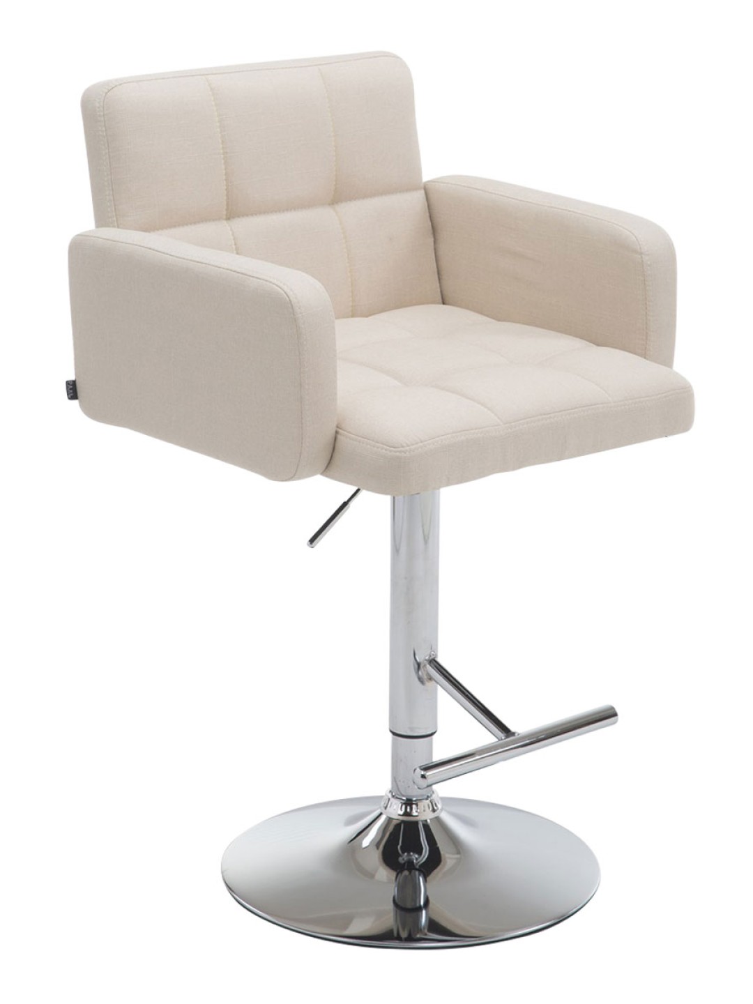 Barkruk Los Angeles stof C, crème