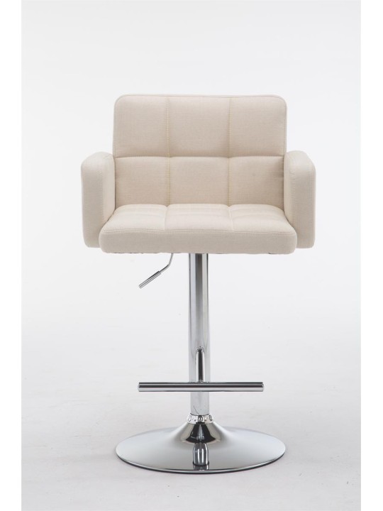 Barkruk Los Angeles stof C, crème