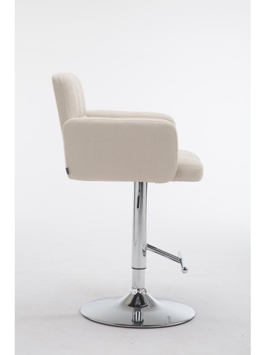 Barkruk Los Angeles stof C, crème