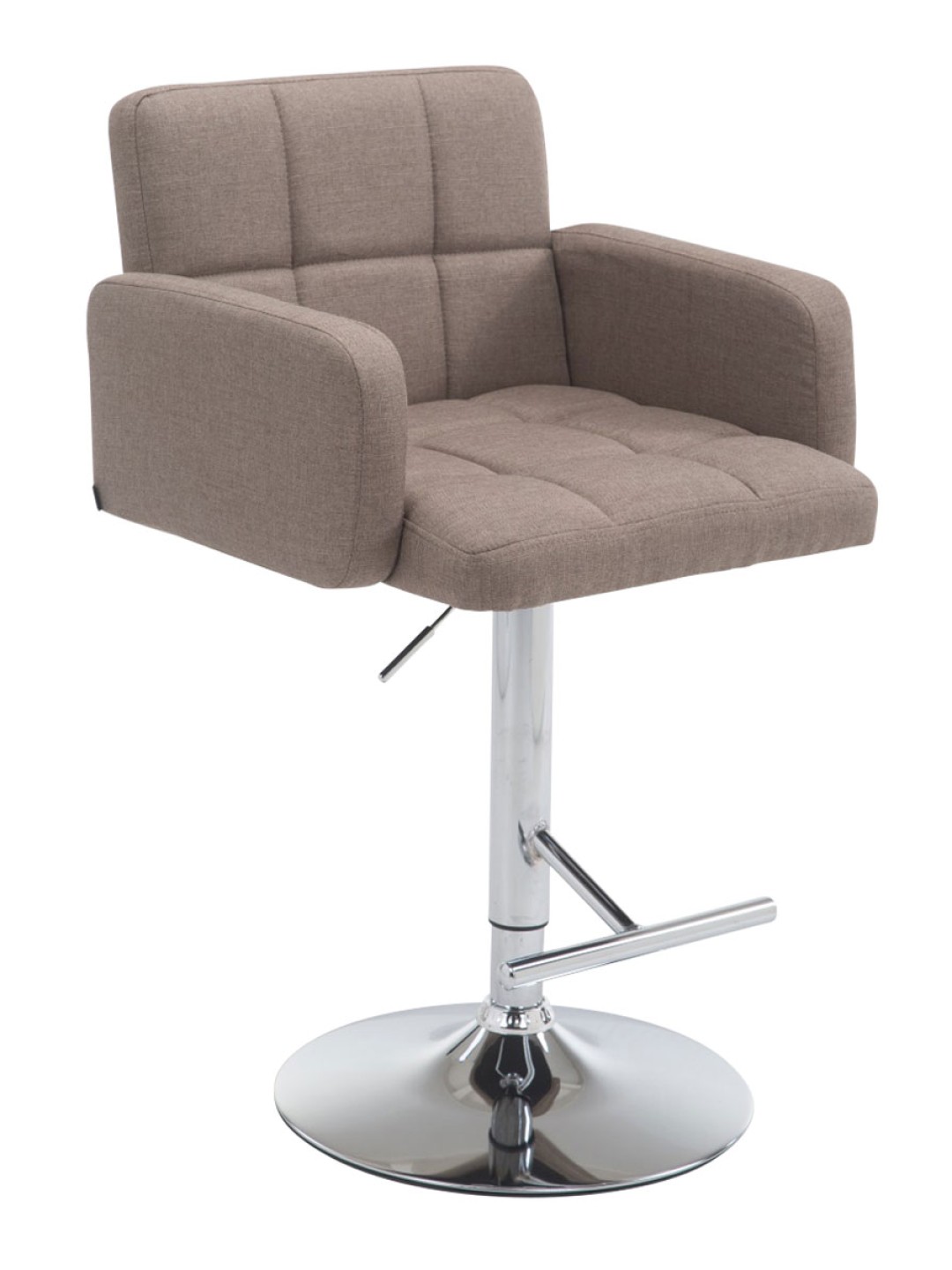 Barkruk Los Angeles stof C, taupe