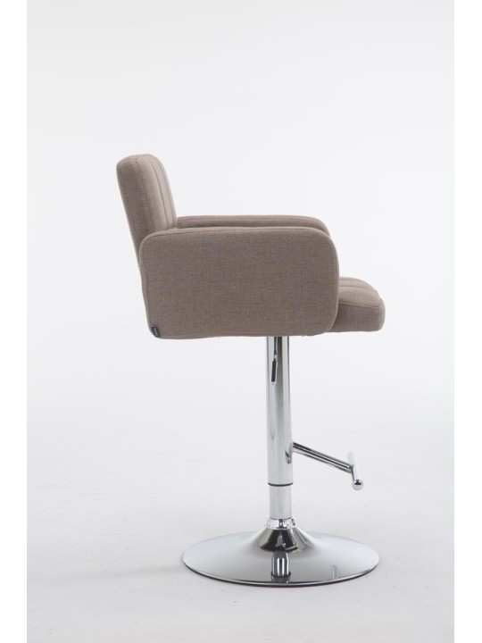 Barkruk Los Angeles stof C, taupe