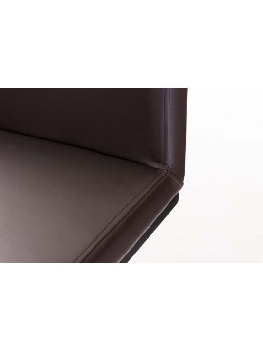 Barkruk Panama B kunstleer, bruin