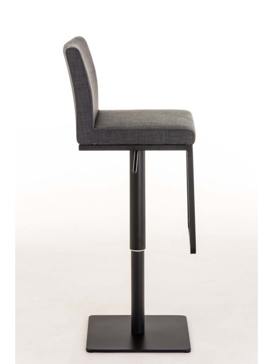 Barkruk Panama B stof, donkergrijs