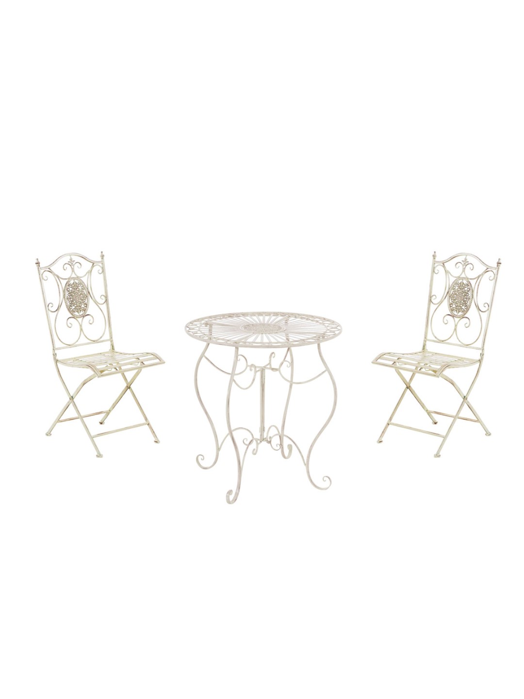 Aldeano zitgroep, antiek crème