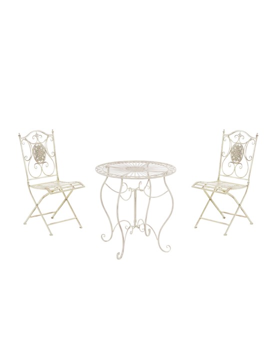 Aldeano zitgroep, antiek crème