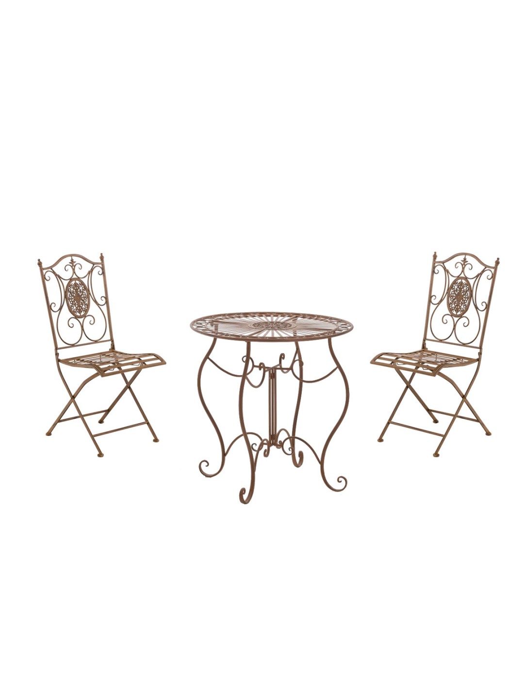 Aldeano zitgroep, antiek bruin