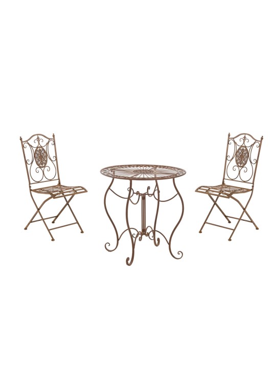 Aldeano zitgroep, antiek bruin