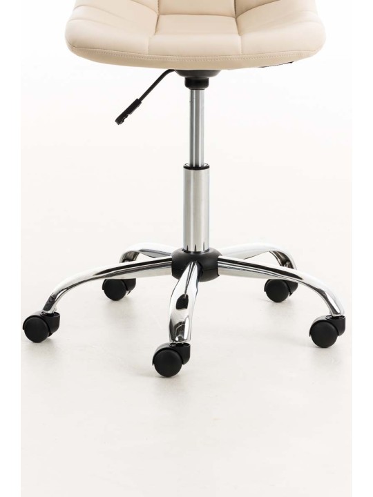 Emil kunstleren bureaustoel, crème