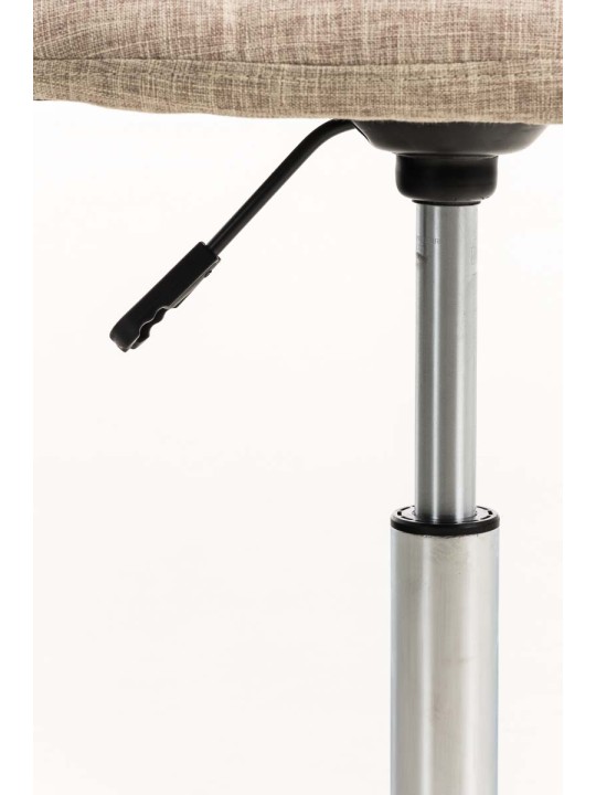 Bureaustoel Emil stof, crème