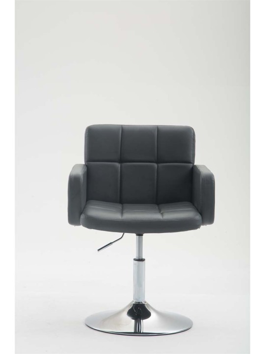 Ligstoel Los Angeles kunstleer, grijs