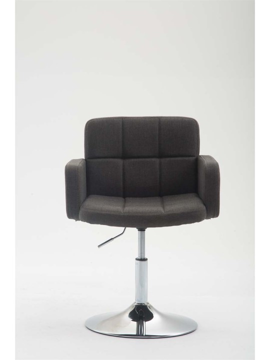 Ligstoel Los Angeles stof, donkergrijs