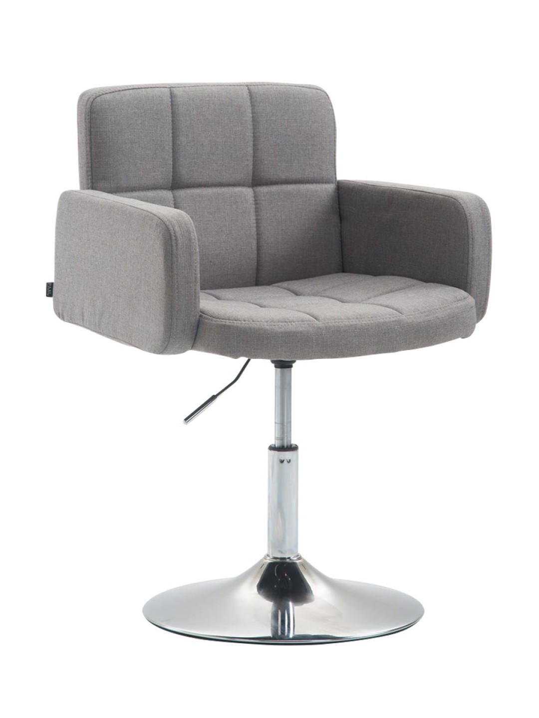 Ligstoel Los Angeles stof, grijs