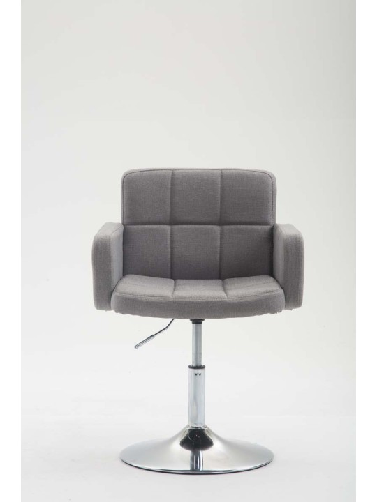 Ligstoel Los Angeles stof, grijs