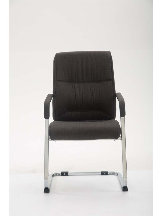 XL bezoekersstoel Anubis stof, donkergrijs XL bezoekersstoel Anubis stof, donkergrijs