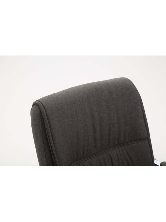 XL bezoekersstoel Anubis stof, donkergrijs XL bezoekersstoel Anubis stof, donkergrijs