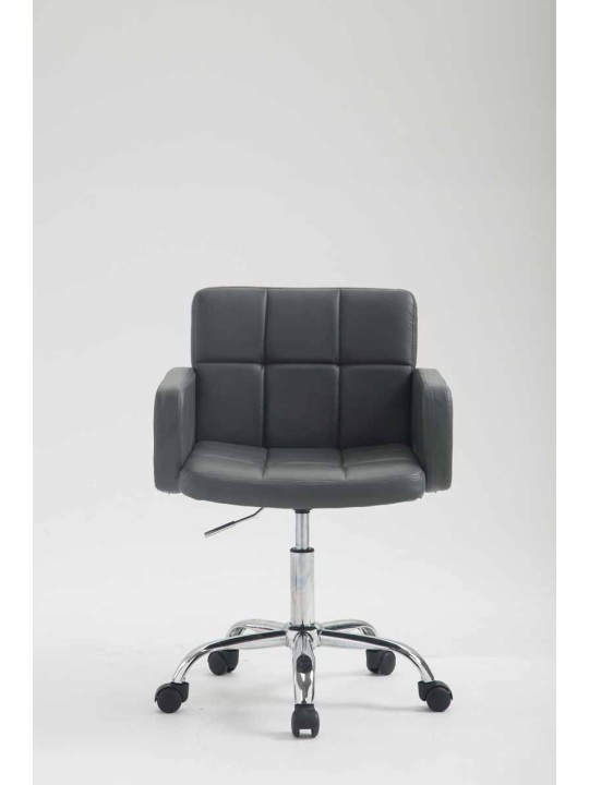 Werkkruk Los Angeles kunstleer, grijs