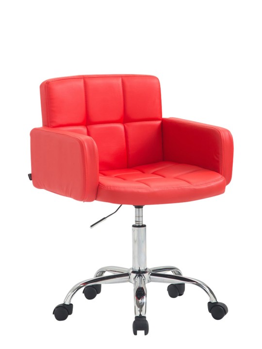 Werkkruk Los Angeles kunstleer, rood Werkkruk Los Angeles kunstleer, rood